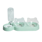 Pet SuppliesElevated Bowls for Cats and Dogs Durable Double Bowl Feeders Elevated, Feeding and Drinking Supplies
