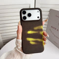 Thermal Sensor Color Change Phone Case for iPhone 17 Pro Max Air 17ProMax 17Pro Cover Magical Physical Shockproof Shell Fundas