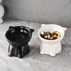 Pet Bowl - Cat / Dog food basin Drinking bowl High foot, Anti-knock
