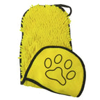Large Soft Pet Bath Towel Quick-Drying Super Absorbent Foldable Skin-Friendly Cat Dog Bath Robe for Comfortable Cleaning