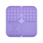 Pet Lick Silicone Mat Dogs Pet Slow Food Plate for Dog Bathing Distraction Silicone Dog Sucker Food Training Dog Feeder Supplies