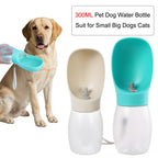 Pet Water Bottle - 300ML Drinking Bowls For Small Medium Dogs / Cats Hiking, Portable Cat Feeder Golden Retriever Supplies