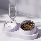 Pet Bowls Automatic Water Dispenser Feeder Cat / Dog Food Water Bowl Non-Slip Pet Feeding Supplies