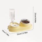 Pet Bowls Automatic Water Dispenser Feeder Cat / Dog Food Water Bowl Non-Slip Pet Feeding Supplies