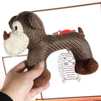 Pet supplies: Dog toys for chewing, relieving boredom, arched plush toys, plush toy