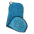 Large Soft Pet Bath Towel Quick-Drying Super Absorbent Foldable Skin-Friendly Cat Dog Bath Robe for Comfortable Cleaning