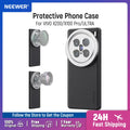 NEEWER Protective Phone Case For VIVO X200 Pro/ULTRA/X100 ULTRA Heavy Duty TPU + PC Faux Leather with 17mm Lens Mounts