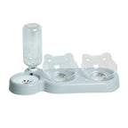 Pet SuppliesElevated Bowls for Cats and Dogs Durable Double Bowl Feeders Elevated, Feeding and Drinking Supplies