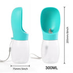 Pet Water Bottle - 300ML Drinking Bowls For Small Medium Dogs / Cats Hiking, Portable Cat Feeder Golden Retriever Supplies
